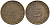 ФРГ 5 ПФЕННИГОВ 1950 J KM 107, J.382 сталь плакированная латунью 4567-866