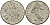 Франция 1/2 франка 1996 сеятель KM 931 никель 4135-742
