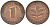 ФРГ 1 пфенниг 1979 G KM 105, J.380 сталь плакированная медью 4152-551