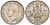 Великобритания 1 шиллинг 1951 Георг VI (1936-1952), Шотландский герб KM 877, Spink 4109 медно-никель    4595-922