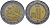 Мексика 1 песо 1992 KM 550 биметалл 4579-824