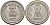 Индия 5 рупий 2001 2600 лет Джина Махавира KM 304 медно-никель UNC 94-315