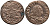 Польша 3 сольди (1 грош) 1755 H, Август III (1733-1763) KM 147.2 медь 116-843