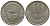 Монголия 10 мунгу 1980 редкий год KM 30 медно-никель 4564-541