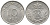 ДАНИЯ 10 ЭРЕ 1958 C; S, ФРЕДЕРИК IX (1947-1972) КМ 841.2 медно-никель 100-1139