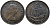 Великобритания 1/2 пенни 1967 Елизавета II (1952-2022) KM 896, Spink 4158 бронза 4171-645