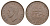 ЮАР 1 пенни 1952 Георг VI (1936-1952) KM 34.2 бронза 4645-911