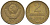СССР 2 копейки 1989 Y 127a, Schon 76a латунь 4580-215