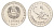 Приднестровье 1 рубль 2016 Знаки зодиака - Скорпион KM 237 сталь плакированная никелем UNC 4669-966