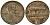 США 1 цент 1985 D, Линкольн KM 201b цинк плакированный медью 4136-256