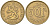 ФИНЛЯНДИЯ 50 ПЕННИ 1964 S KM 48 алюминиевая бронза 4563-414