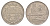 Латвия 50 сантимов 1922 год-тип KM 6 никель 4657-813