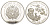 Тонга 1 паанга 1993 Защитите наш мир KM 153 серебро PROOF 1091-4-43