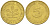 ФРГ 5 ПФЕННИГОВ 1975 F KM 107, J.382 сталь плакированная латунью 3996-1149