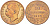 Италия 10 чентезимо 1894 B/I, Умберто I (1878-1900) KM 27.1 медь 4526-1012