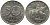 Болгария 50 стотинок 1999 KM 242 медь никель цинк UNC 181-425