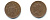Великобритания 1 пенни 1995 Елизавета II (1952-2022) KM 935a, Spink 4391 (B4) сталь плакированная медью 177-1138