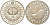 Беларусь 1 рубль 2009 знаки зодиака - Рыбы KM 315 медно-никель PROOF 1085-9-14