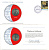 Колумбия 10 песо 1981 конверт с маркой первого дня гашения, Coins of Nations KM 270 медь никель цинк UNC 4294-69-2