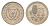 Кипр 25 милей 1973 KM 40 медно-никель UNC 4649-1169