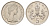 Великобритания 5 новых пенсов 1980 Елизавета II (1952-2022) KM 911, Spink 4233 (D1) медно-никель UNC 3996-825