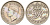 Великобритания 6 пенсов 1949 Георг VI (1936-1952) KM 875, Spink 4110 медно-никель 4588-521