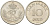 ДАНИЯ 10 ЭРЕ 1955 N; S, ФРЕДЕРИК IX (1947-1972) KM 841.1 медно-никель 3996-1049