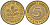ФРГ 5 ПФЕННИГОВ 1991 D КМ 107, J. 382 сталь плакированная латунью 4567-545