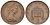 Великобритания 1 пенни 1971 Елизавета II (1952-2022) KM 915, Spink 4237 (B1) бронза 4609-464