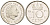 Нидерланды 10 центов 1971 Юлиана (1948-1980) KM 182 никель 4547-844