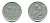 БЕЛЬГИЯ 1 ФРАНК 1922 BELGIE KM 90 никель 25-331