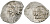 Великое Княжество Московское копейка 1535-1547 Иван IV Васильевич, Псковский монетный двор, 0,67 гр. ГиК №74 серебро    262-153