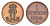 Ганновер 1 пфенниг 1848 B, Эрнст Август I (1837-1851) KM 201.1, AKS 129, J. 74 медь    4658-1053