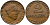 Ахен (Пруссия, Рейн) 2 марки 1920 Funck 1.17, Men05 70.63, Men18 99.63 латунь плакированная медью 4163-1152