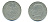 ФРГ 2 марки 1957 J , Макс Планк KM 116, J. 392 медно-никель плакированный никелем 83-513