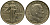 Монако 10 сантимов 1976 Ренье III (1949-2005) KM 142 алюминиевая бронза 4387-363