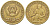 Кабо-Верде 2 1/2 эскудо  1977 FAO KM 18 никель бронза    113-227