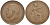 Великобритания 1 пенни 1912 Георг V (1910-1936) KM 810, Spink 4051 бронза 3460-724