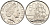Новая Зеландия 50 центов 2006 Елизавета II (1952-2022), парусник Индевор KM 119а никелированная сталь 4579-1047