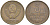 СССР 3 копейки 1971 с уступом KM 128а, Федорин 155 латунь 4114-257