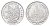 Чили 1 сентаво 1975 год-тип KM 203 алюминий UNC 4662-537