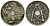 Бельгия 25 сантимов 1922 Belgie, Альберт I (1909-1934) KM 69 медно-никель 4165-846