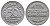 ГЕРМАНИЯ 50 ПФЕННИГОВ 1921 F KM 27, J. 301 алюминий 4380-845
