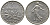Франция 1 франк 1964 сеятель KM 925.1, Le Franc 226.8 никель 4364-3342