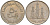 ОАЭ 50 филсов 1989 нефтяные вышки KM 5 медно-никель 4156-1023