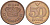 Дания 50 эре 1990 Маргрете II (1972- ) KM 866.2 бронза 202-754