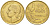 ФРАНЦИЯ 20 ФРАНКОВ 1951 ПЕТУХ, 4 ПЕРА KM 917.1, LE FRANC 402.7 алюминиевая бронза 4519-847