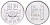 Южная Корея 1 вона 1970 роза шарона KM 4а алюминий 4516-822
