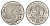 Кобленц 50 пфеннигов 1921 Funck 80.11A, Men05 4526.15, Men18 5727.15 железо UNC 1527-1343