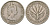 Кипр 50 милей 1955 Елизавета II (1952-2022) KM 36 медно-никель 4601-324